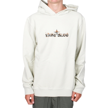 Stone Island jr. Hoodie 811662221 V0097 Plaster